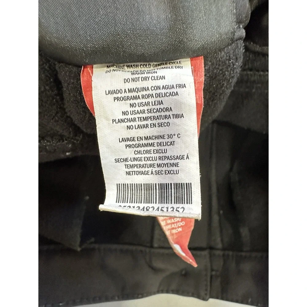 The North Face Mens Ski Snowboard Pants Color Black Size‎ Large Lined